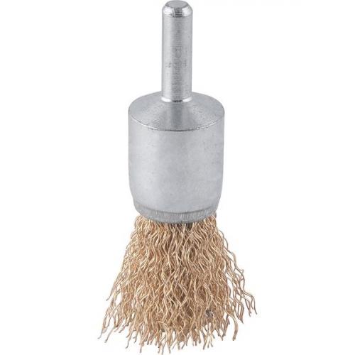 Escova de aço ondulado tipo pincel 19 mm Escova de aço ondulado tipo pincel 19 mm