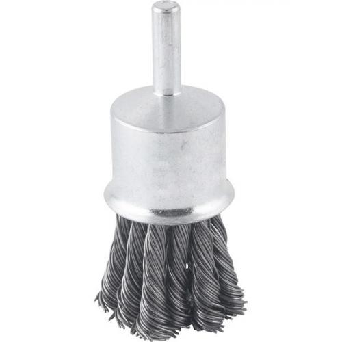 Escova de aço torcido tipo pincel 25 mm Escova de aço torcido tipo pincel 25 mm