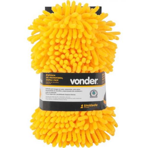 Esponja de microfibra dupla face