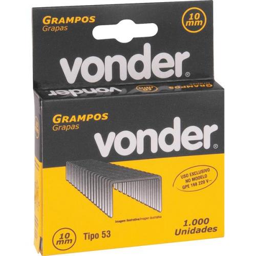 Grampo 10 mm para grampeador GPE 168 com 1.000 peças Grampo 10 mm para grampeador GPE 168 com 1.000 peças