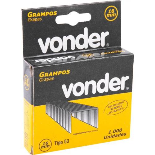 Grampo 16 mm para grampeador GPE 168 com 1.000 peças Grampo 16 mm para grampeador GPE 168 com 1.000 peças