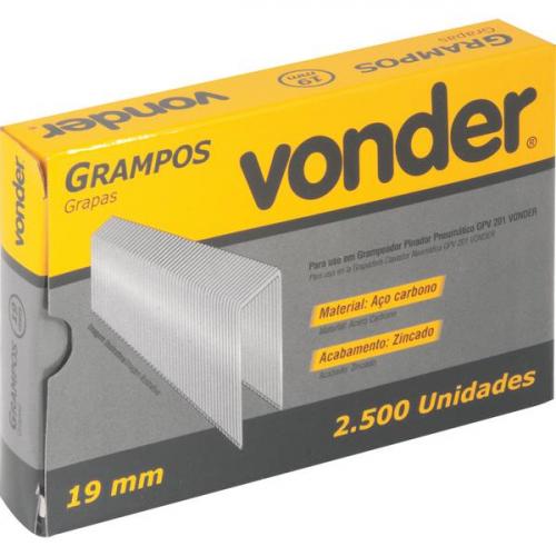 Grampo 19 mm para grampeador GPV 201 com 2.500 pe�as