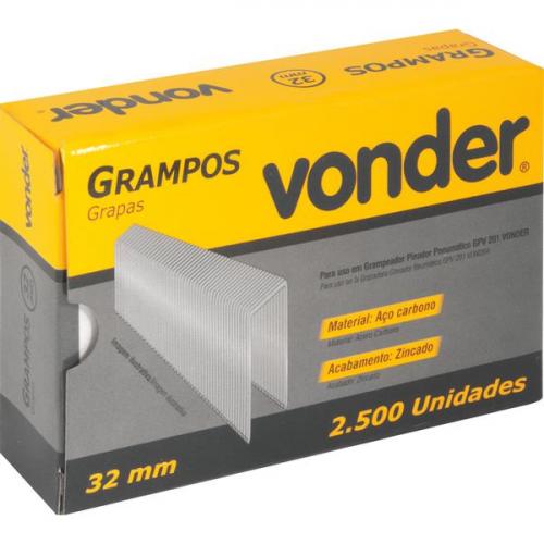 Grampo 32 mm para grampeador GPV 201 com 2.500 peas