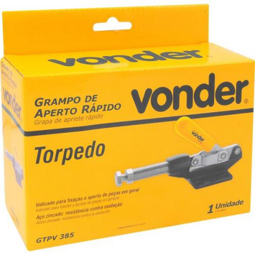 Grampo de aperto rápido torpedo GTPV 385 Grampo de aperto rápido torpedo GTPV 385