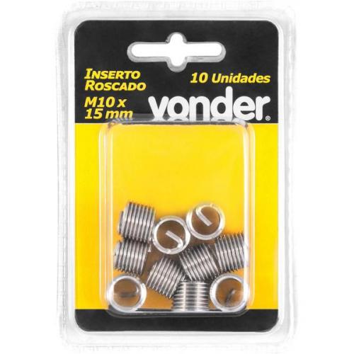 Inserto roscado M10 x 15 mm  