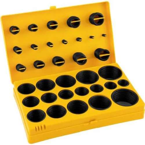 Jogo de anéis Oring com 419 peças