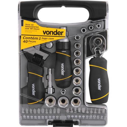 Jogo de ferramentas com 40 pe�as