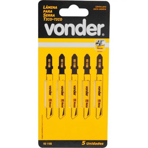 Lmina de serra tico-tico VD 118B com 5 peas