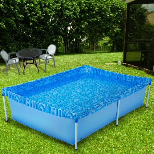 Piscina estruturada retangular 1000L 1,26 x 1,89 m - 001002