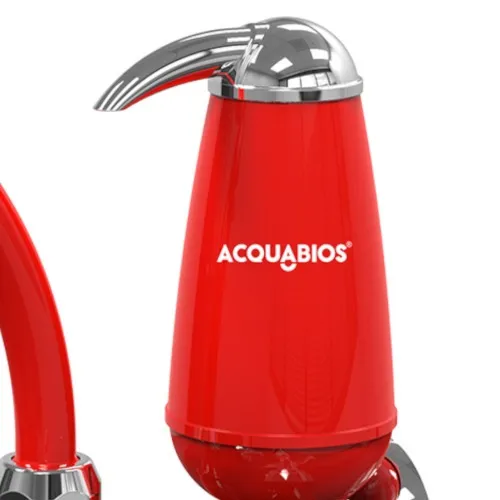 Torneira com filtro bica móvel de parede quadriseta - Acqua E05