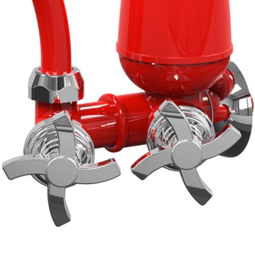 Torneira com filtro bica m�vel de parede quadriseta - Acqua E05