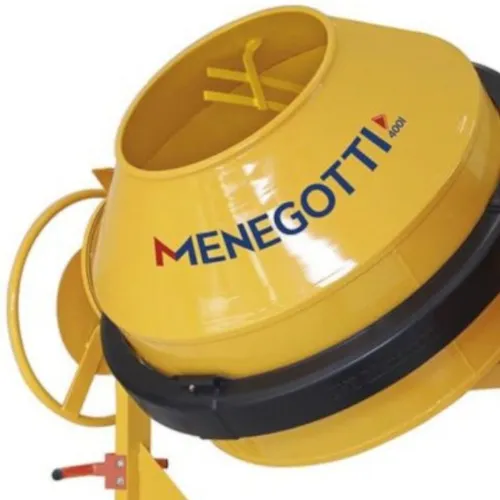 Betoneira 400 litros com motor 2 hp monofásico com kit elétrico de segurança - Rental  220V