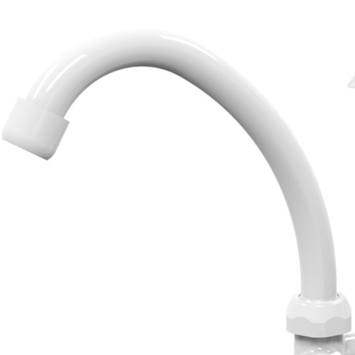 Torneira com filtro bica mvel de parede quadriseta - Acqua E05