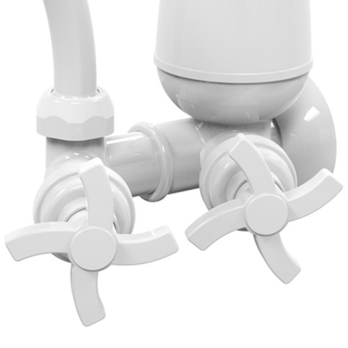 Torneira com filtro bica mvel de parede quadriseta - Acqua E05