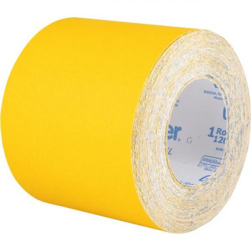 Lixa papel em rolo 120 mm x 25 m G 150  -  LP 100 