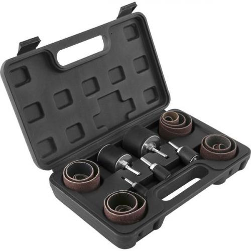 Jogo de lixas tubulares para furadeira/parafusadeira com 25 peças Jogo de lixas tubulares para furadeira/parafusadeira com 25 peças