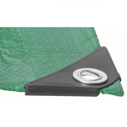 Lona de polietileno verde 2 m x 2 m - 61.32.022.000 Lona de polietileno verde 2 m x 2 m - 61.32.022.000
