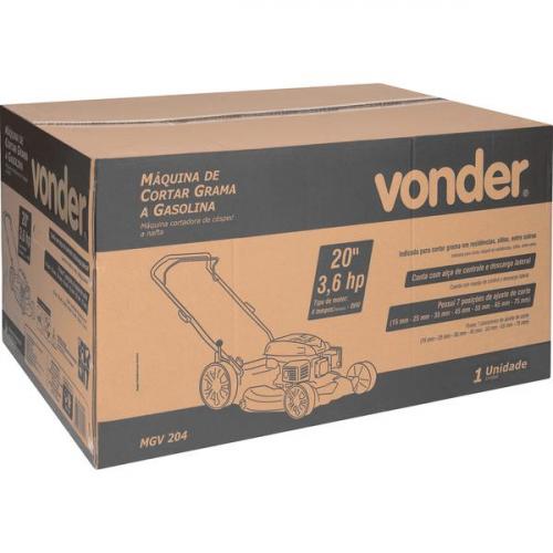 Cortador de grama a gasolina 3,6 hp corte de 51 cm - MGV 204 Cortador de grama a gasolina 3,6 hp corte de 51 cm - MGV 204