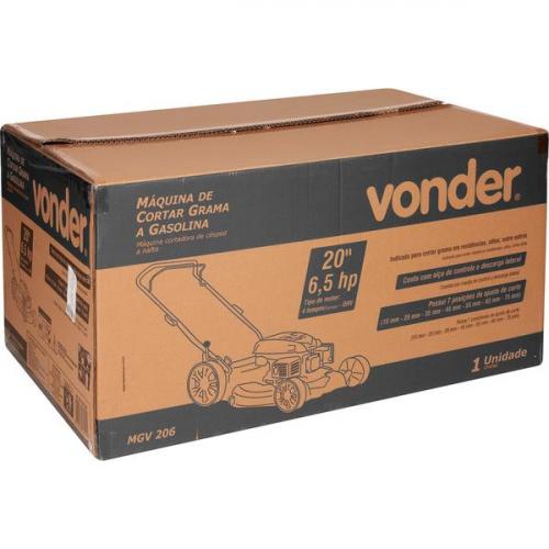 Cortador de grama a gasolina 6,5 hp corte de 51 cm - MGV 206 Cortador de grama a gasolina 6,5 hp corte de 51 cm - MGV 206