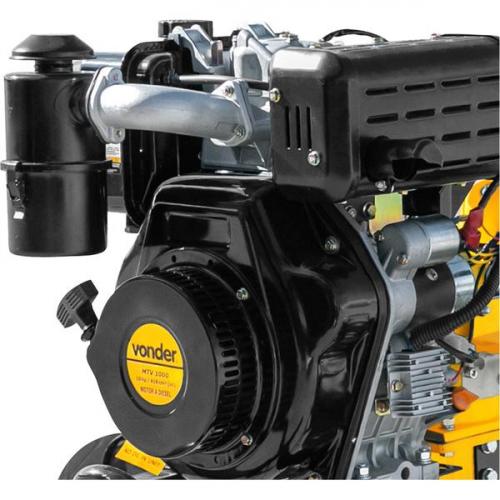 Microtrator a diesel 10 hp 4 tempos - MTV 1000