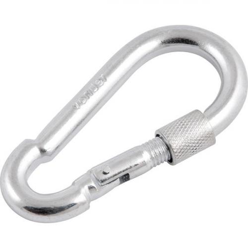 Mosquetão com trava roscada 10 x 100 mm Mosquetão com trava roscada 10 x 100 mm