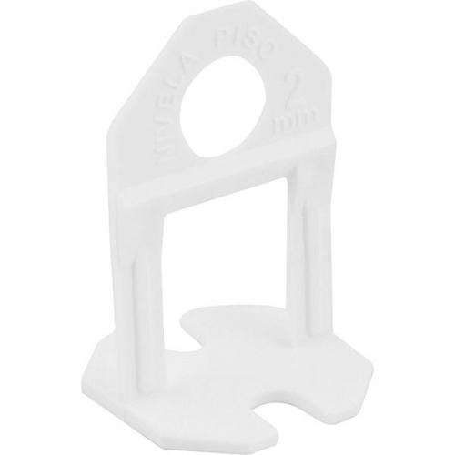 Espa�ador e nivelador para piso 2 mm com 100 pe�as