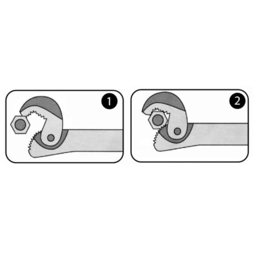 Chave para tubos auto ajust�vel abertura de 8 a 32 mm