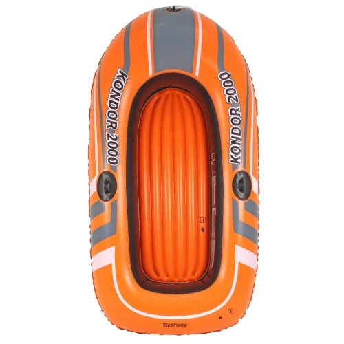 Bote inflável com 2 remos e bomba de ar - Hydro-force Raft 