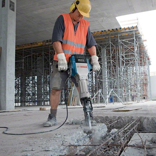 Martelo demolidor 2.000 watts 62 joules encaixe hexagonal de 28 mm - GSH27VC  220V Martelo demolidor 2.000 watts 62 joules encaixe hexagonal de 28 mm - GSH27VC  220V