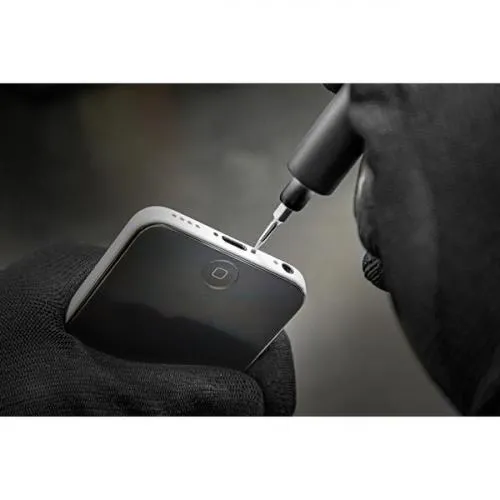 Parafusadeira de precisão para celulares e eletrônicos a bateria com estojo e 19 bits