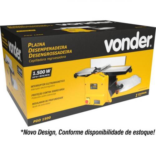 Plaina desempenadeira desengrossadeira 1.500 Watts  - PDD 1500    110V
