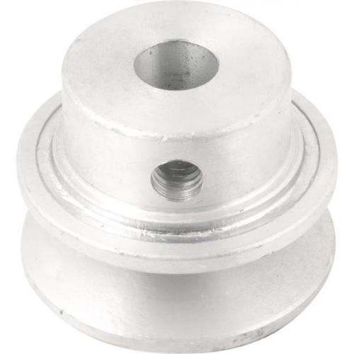 Polia de alum�nio 1 canal perfil A 50 mm com furo de 1/2