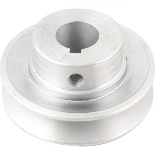 Polia de alum�nio 1 canal perfil A 70 mm com furo de 19 mm - 66.77.019.070