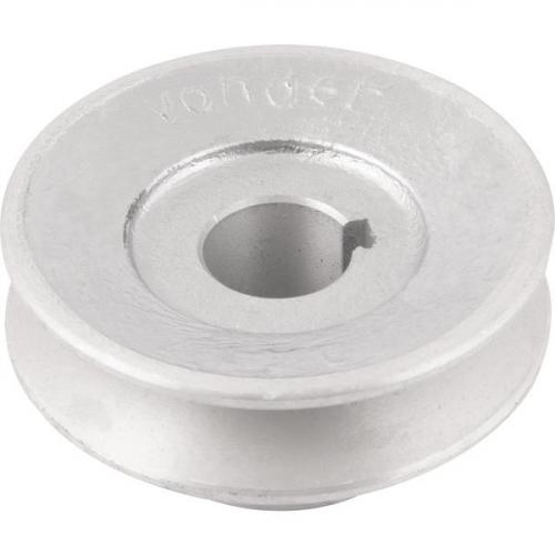 Polia de alum�nio 1 canal perfil A 70 mm com furo de 19 mm - 66.77.019.070