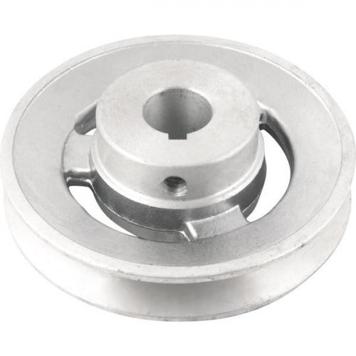 Polia de alum�nio 1 canal perfil A 100 mm com furo de 19 mm - 6677019100