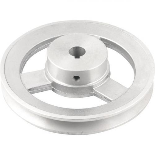 Polia de alum�nio 1 canal perfil A 150 mm com furo de 5/8