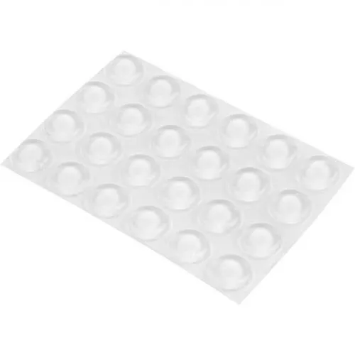 Protetor adesivo multiuso 12 mm com 24 peças 