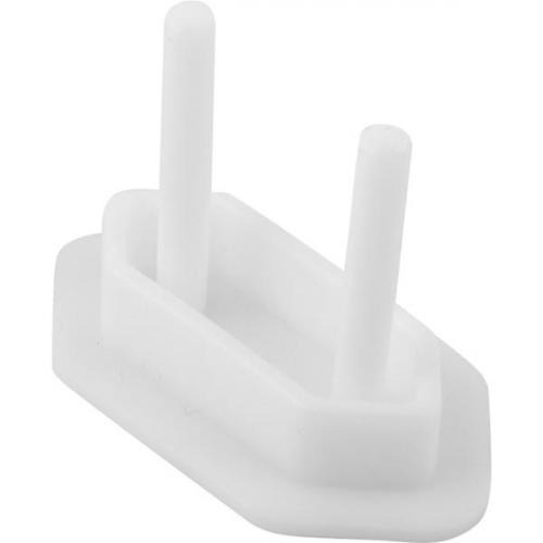 Protetor de tomada branco com 3 pe�as 