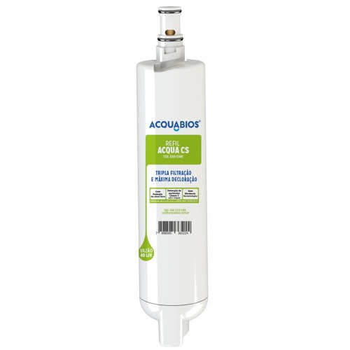 Refil para purificadores de água Consul CPC/CPB 30/31/34/35 - ACQUA CS Refil para purificadores de água Consul CPC/CPB 30/31/34/35 - ACQUA CS
