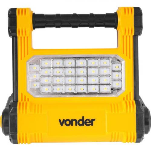 Refletor recarregável LED SMD 10 W - RRV 010  Refletor recarregável LED SMD 10 W - RRV 010