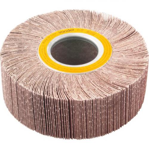 Roda de lixa 150 mm x 50 mm sem haste gro 120 