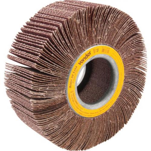 Roda de lixa 150 mm x 50 mm sem haste gr�o 60 