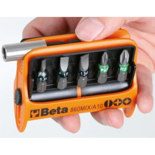 Jogo de bits com encaixe sextavado 1/4