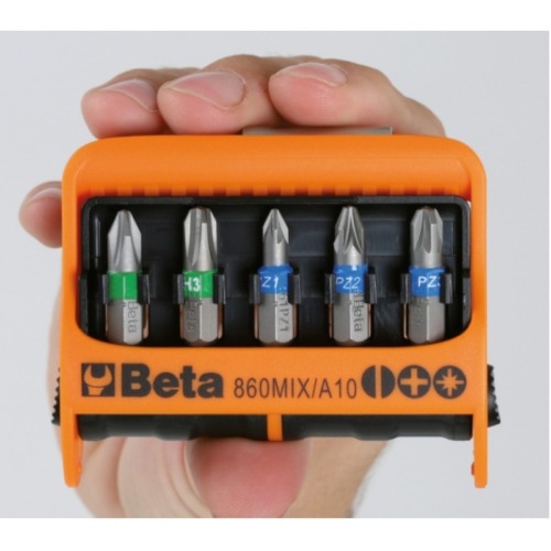 Jogo de bits com encaixe sextavado 1/4