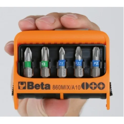 Jogo de bits com encaixe sextavado 1/4