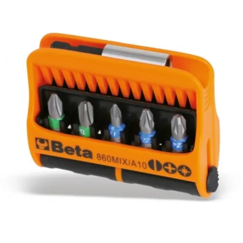 Jogo de bits com encaixe sextavado 1/4