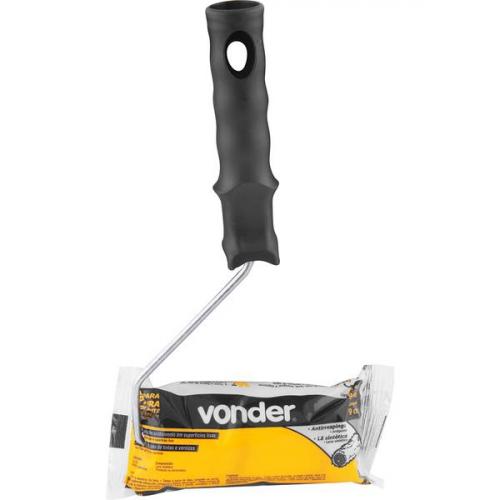 Rolo de lã para pintura antirrespingo 9 cm com suporte ? VD 959 Rolo de lã para pintura antirrespingo 9 cm com suporte ? VD 959