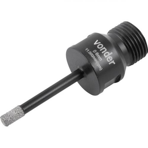 Serra copo diamantada 6 mm para esmerilhadeira - 36.17.200.006