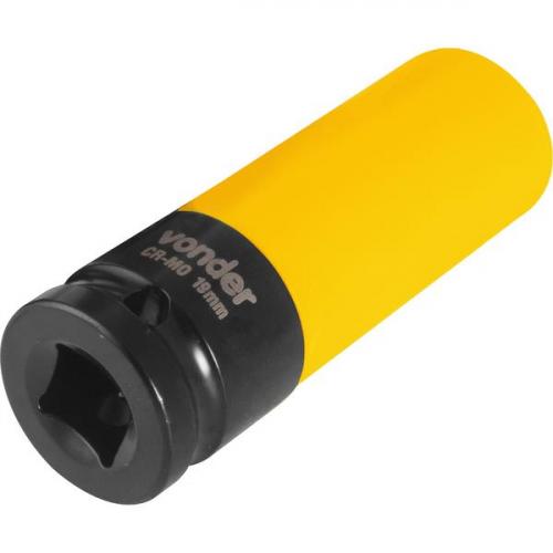 Soquete sextavado de impacto 19 mm encaixe 1/2