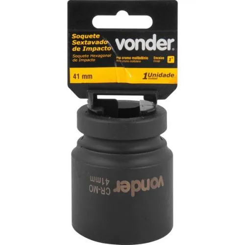 Soquete sextavado de impacto 41 mm encaixe 1